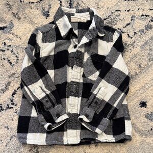 Bass Pro Shops Outdoor Kids Checkered Flannel  Button Down Shirt